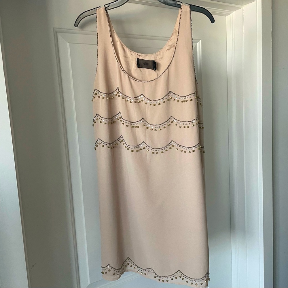 H&M Beaded Mini Dress